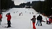 Ve Ski areálu Bílá v Beskydech se lyžuje
