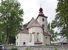 Goticko-renesanční kostel Nejsvětější Trojice v Rokytnice v Orlických horách