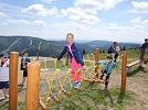 Letteringové hřiště na Medvědíně - nejvýše položené dětské hřiště v Čechách