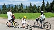 Krkonošské dlouhé sjezdy pro méně zdatné cyklisty a rodiny s dětmi
