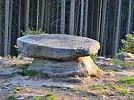 Kamenný stůl u Kunějova v České Kanadě