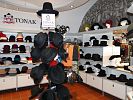 Expozice výroby klobouků v Novém Jičíně