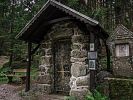 Studánka Panny Marie Lurdské v bývalé obci Cetviny