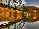 Železný most v Davli – kulisa k filmu Most u Remagenu
