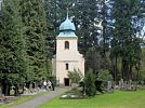 Lesní hřbitov Aldašín s kostelem sv. Jiří