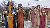 Unikátní slaměný betlém v Čenkově již tvoří pět desítek postav v životní velikosti