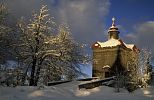 Barokní kaple Panny Marie Sněžné na vrcholu Hvězda